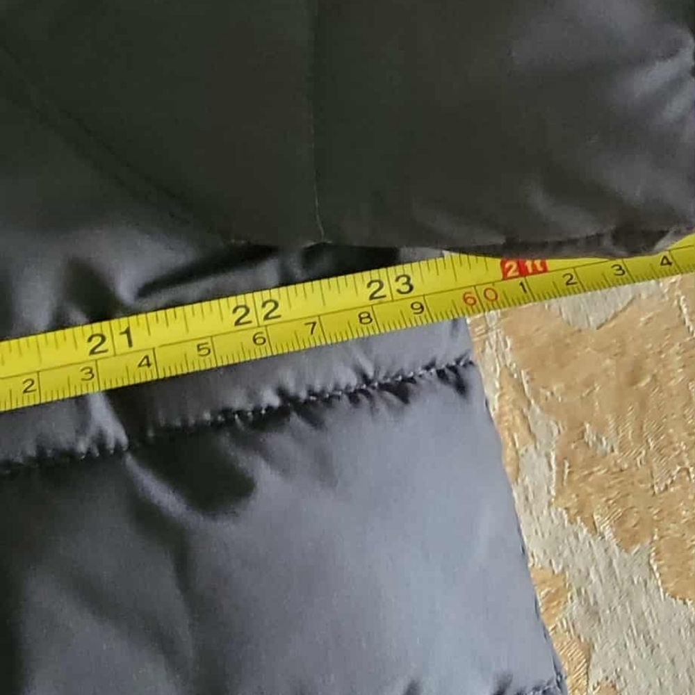 Banana Republic Men’s Puffer Bomber Jacket L Brown Water Resistant Sherpa Collar - Picture 15 of 16